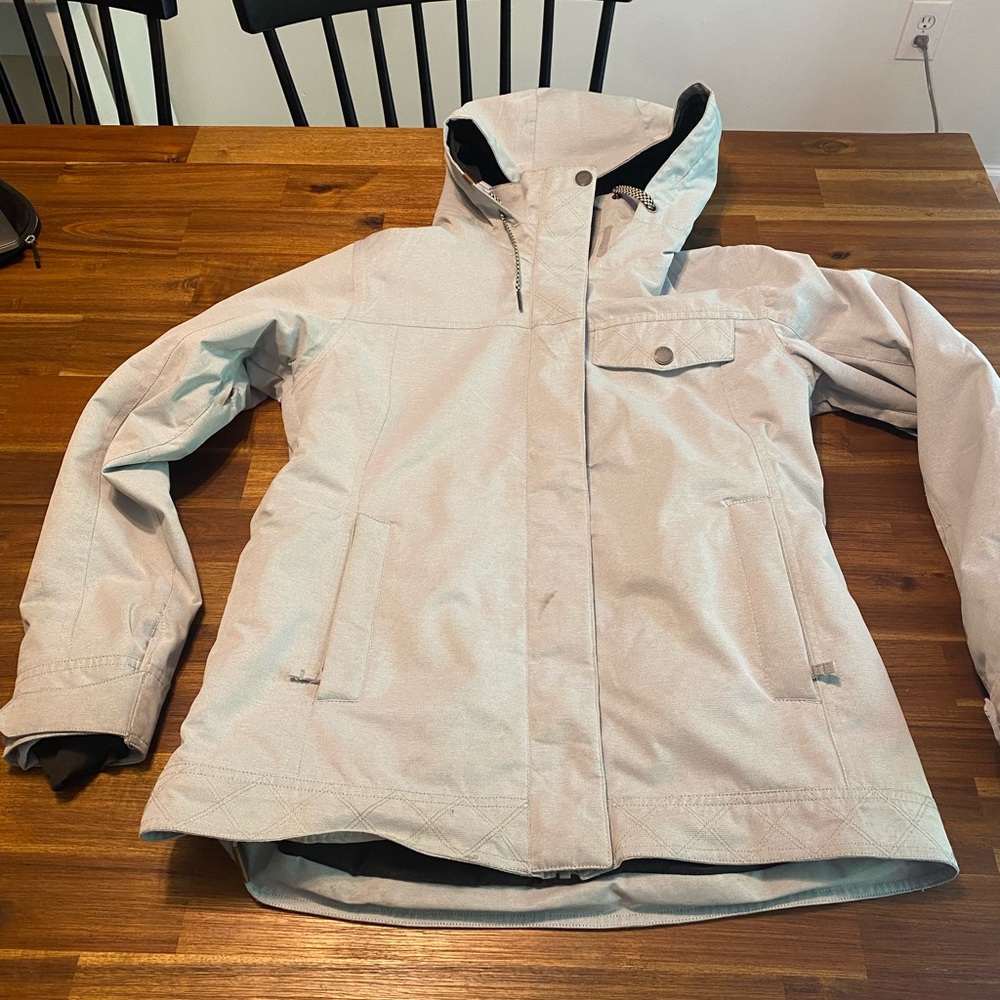Roxy light blue Billie ski/snowboard jacket size m